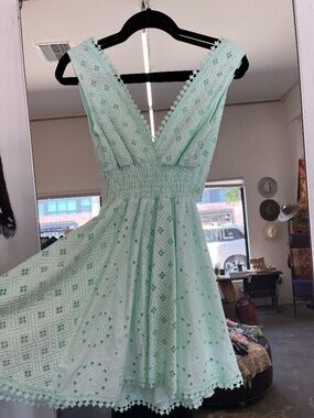Temptation Positano Mint Green Sun Dress